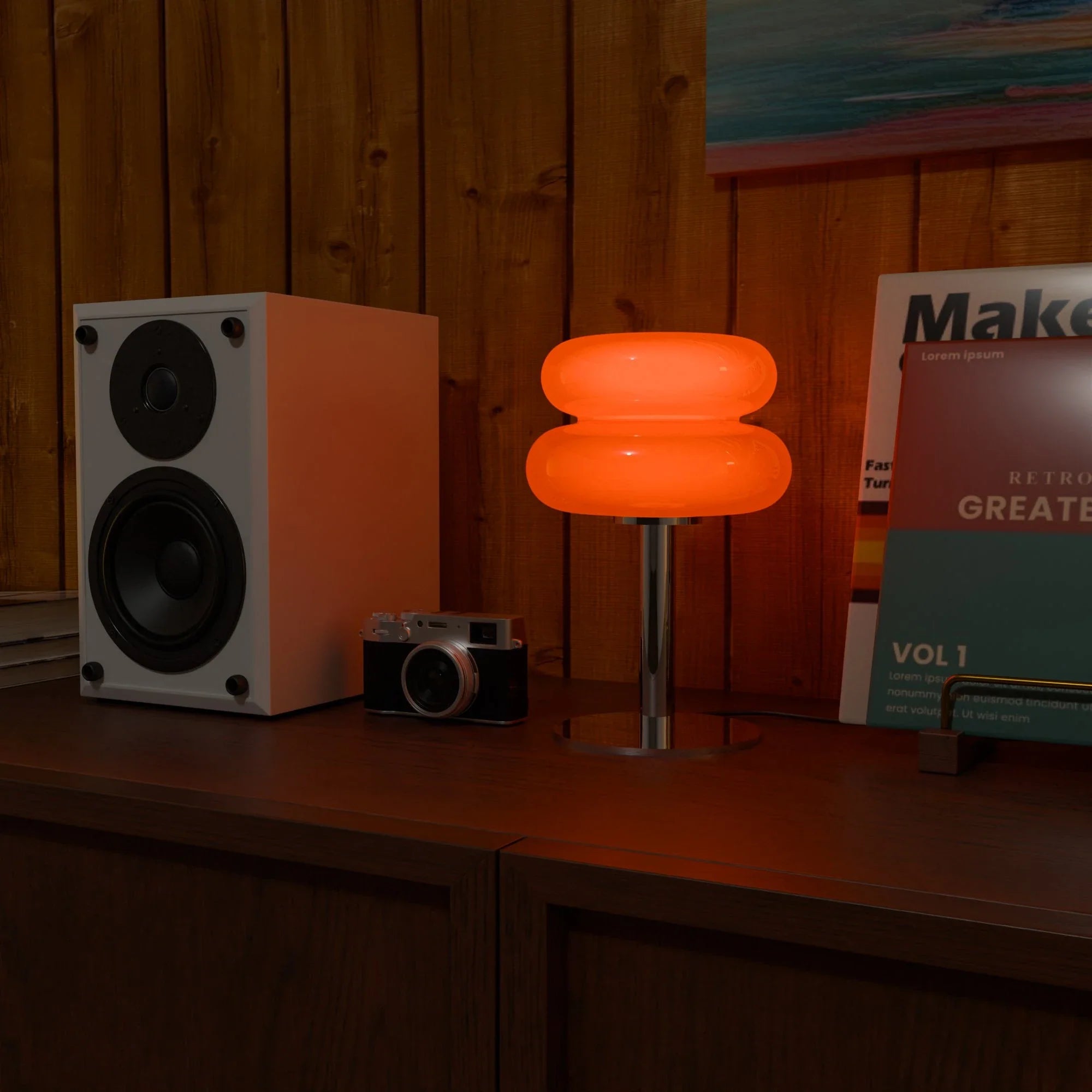 Aprica Modern Table Lamp Elegant Indoor Bedside Accent Light