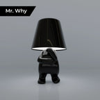 Black Thinkers Modern Artistic Table Lamp Collection Accent Light