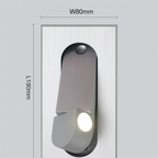 Modern Recessed Rectangular Adjustable LED Wall Sconce 1-Light