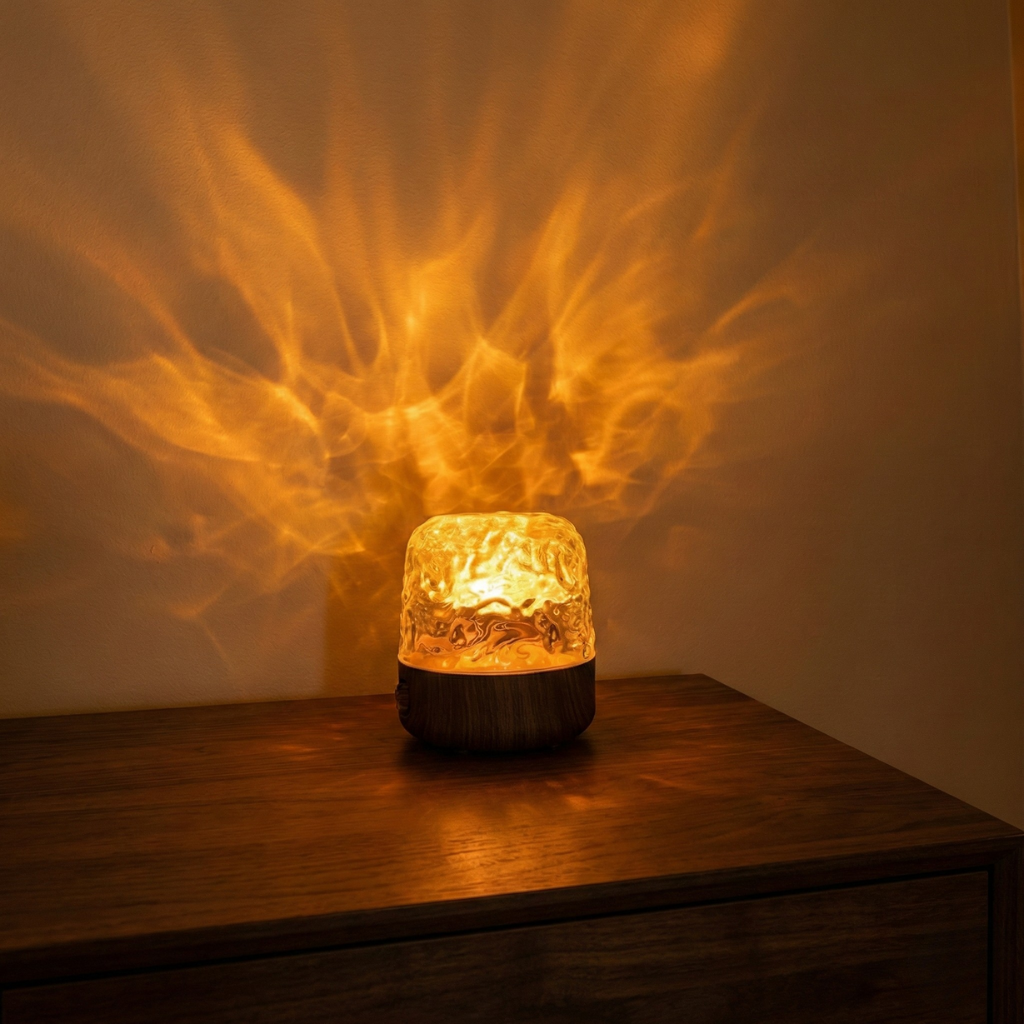 Bluetooth Speaker Lamp – LED Ambient Mood Light | Rechargeable Bedside Table Lamp