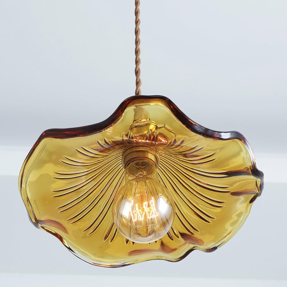 Modern Grass Flower Pendant Light 1-Light