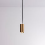Nordic Minimalist Column Iron Pendant Light 1-Light