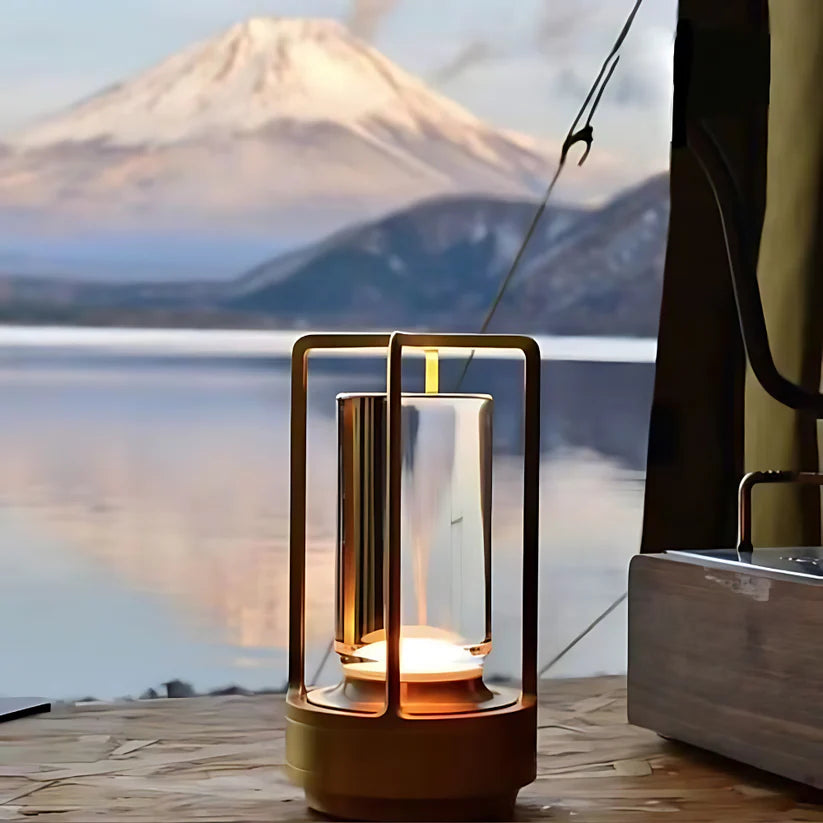 Cordless Table Lamp Rechargeable – Portable LED Lantern for Bedroom & Living Room