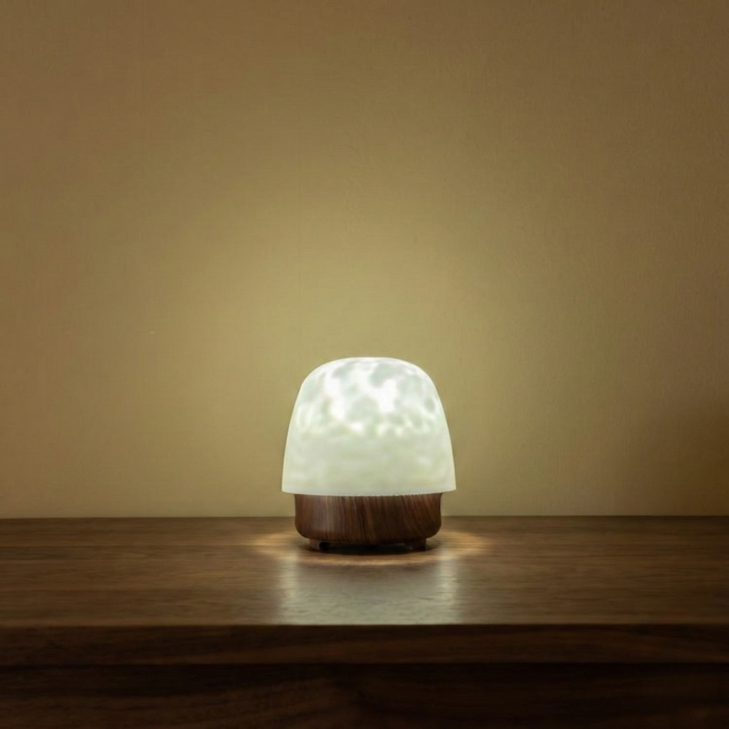 Bluetooth Speaker Lamp – LED Ambient Mood Light | Rechargeable Bedside Table Lamp