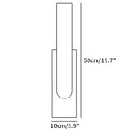 Modern Alabaster-Effect Brass Wall Sconce LED 1-Light