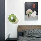 Modern Glass Disc Ceiling and Wall Light LED 1-Light