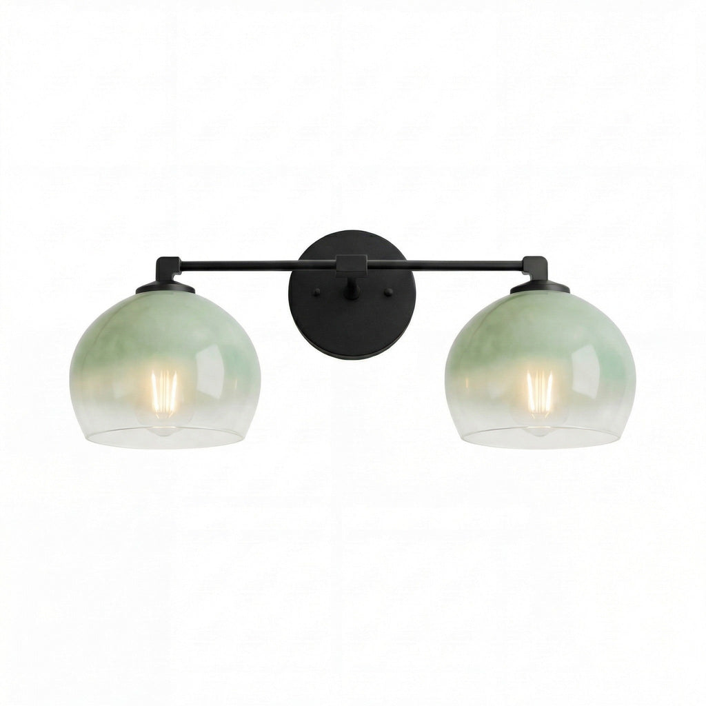 Adrian Modern Minimalist Metal Glass Globe Wall Light