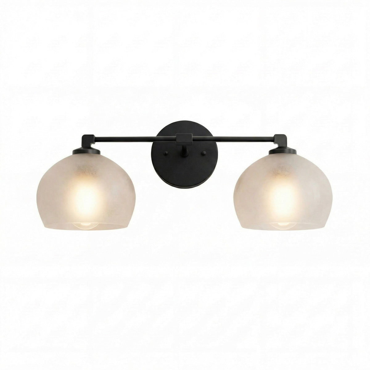 Adrian Modern Minimalist Metal Glass Globe Wall Light
