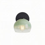 Adrian Modern Minimalist Metal Glass Globe Wall Light
