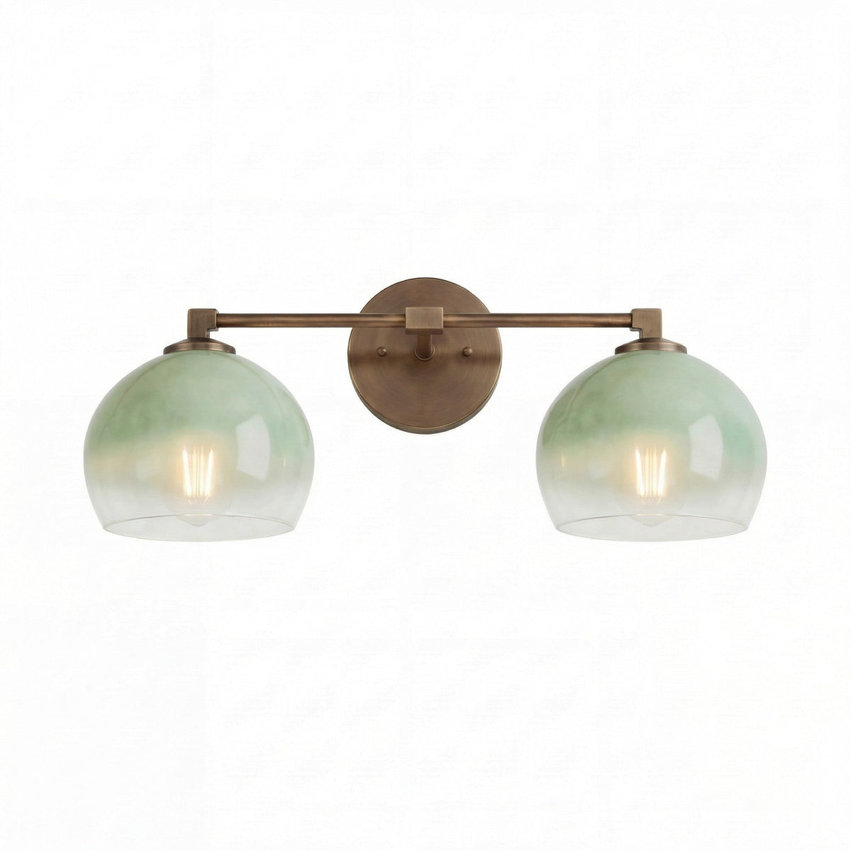 Adrian Modern Minimalist Metal Glass Globe Wall Light