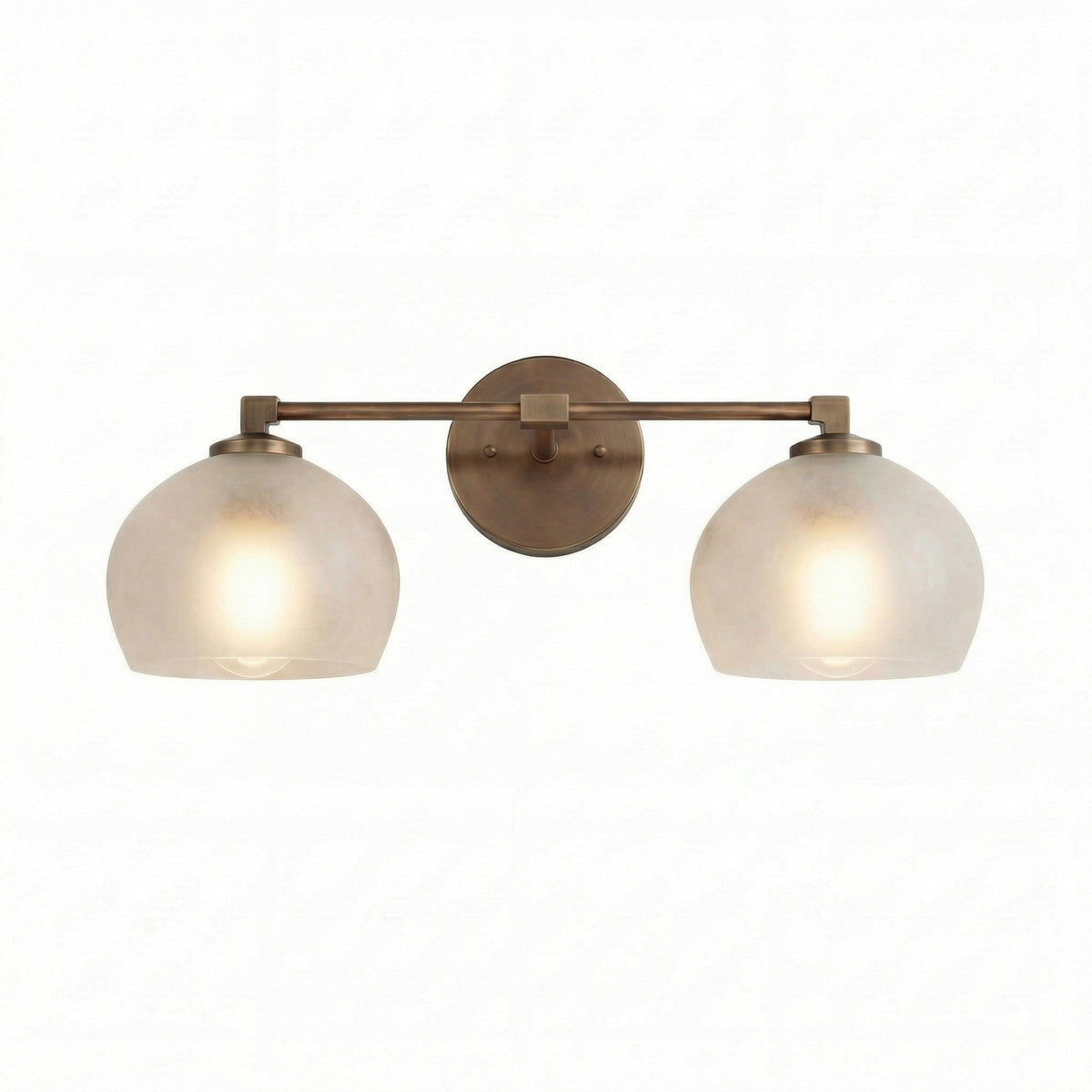 Adrian Modern Minimalist Metal Glass Globe Wall Light