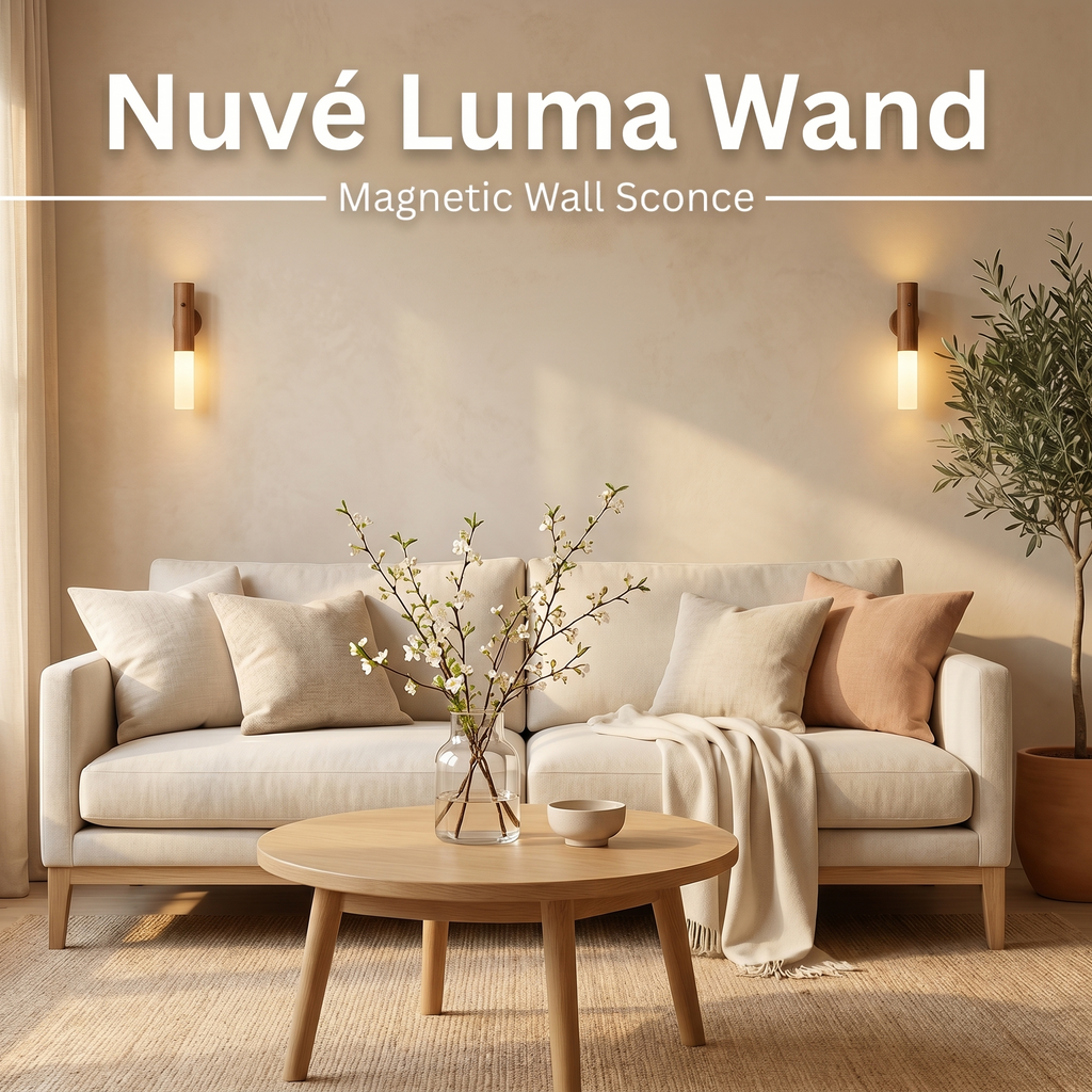Rechargeable Wall Sconce – Battery Operated Wireless LED Wall Light