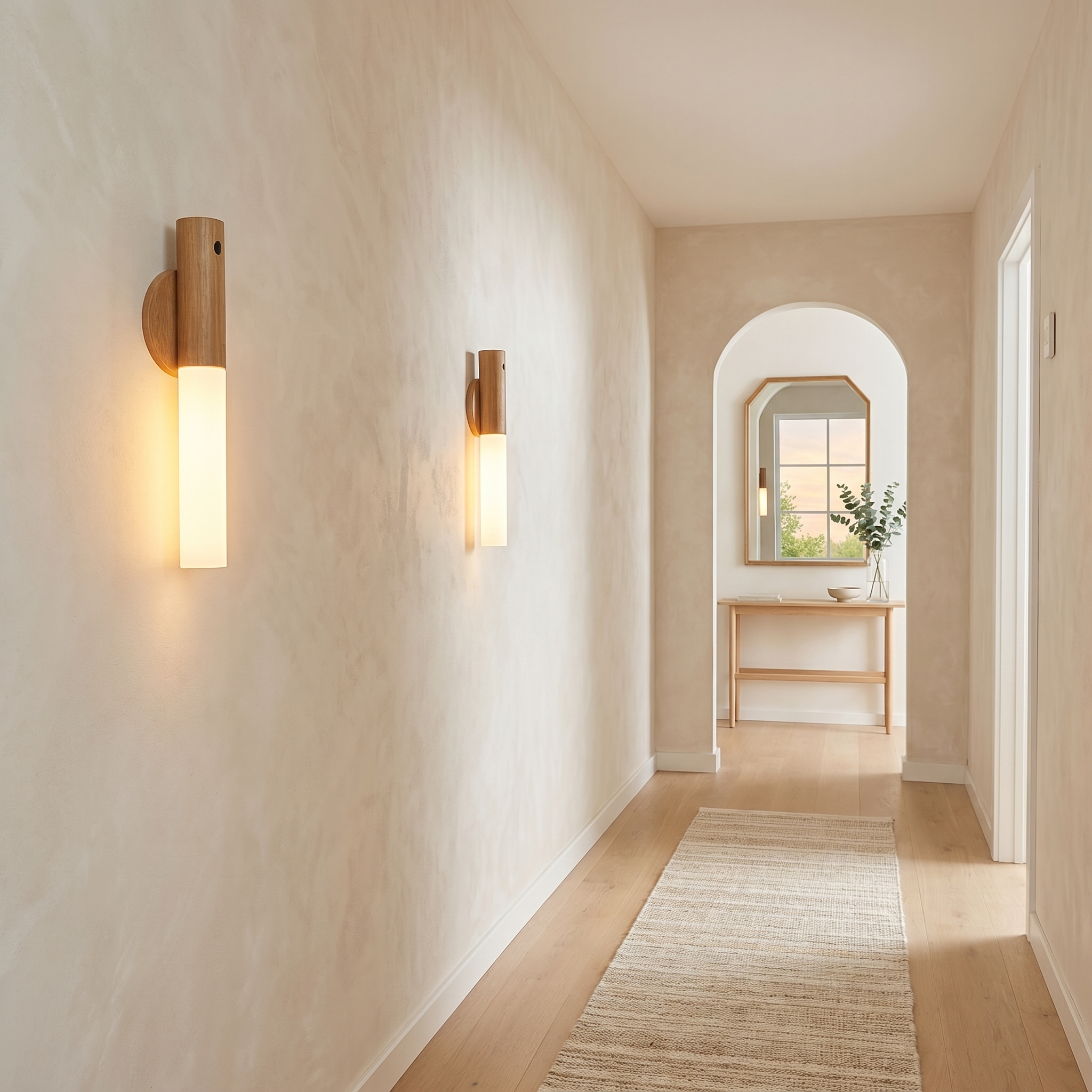 Rechargeable Wall Sconce – Battery Operated Wireless LED Wall Light