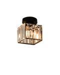Modern Glass Square Ceiling Light 1-Light
