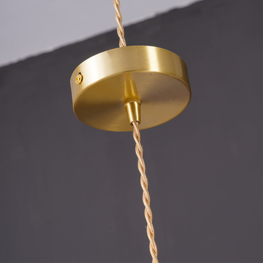 Modern Grass Flower Pendant Light 1-Light