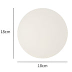 Minimalist Round Glass LED Wall Sconce – Frosted Globe Bedside Wall Light 1-Light