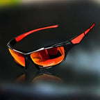 Polarized Sport Sunglasses – Wraparound Mirrored Lens UV400