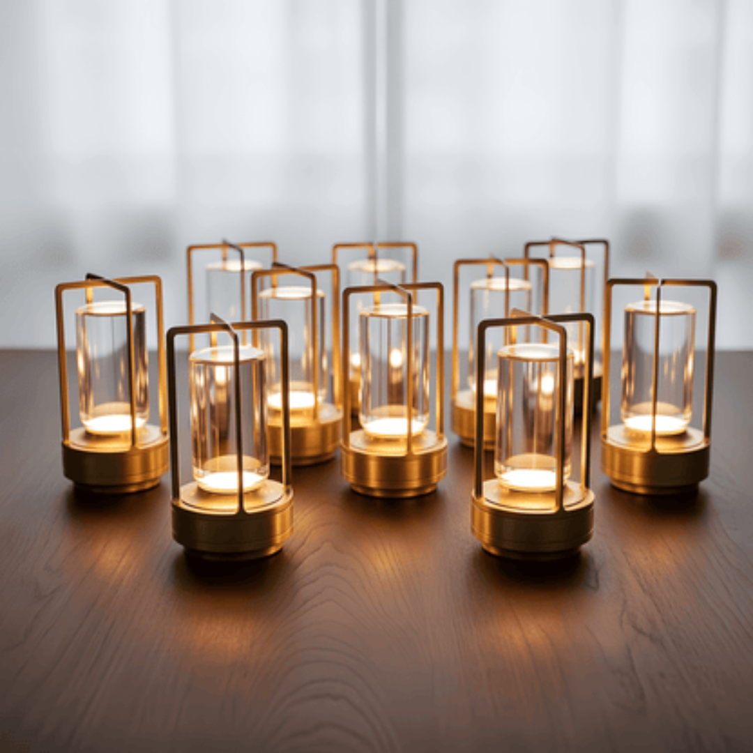 Crystal Gem LED Table Lamp – Wholesale & Event Pricing | Bulk Faceted Glass Night Light