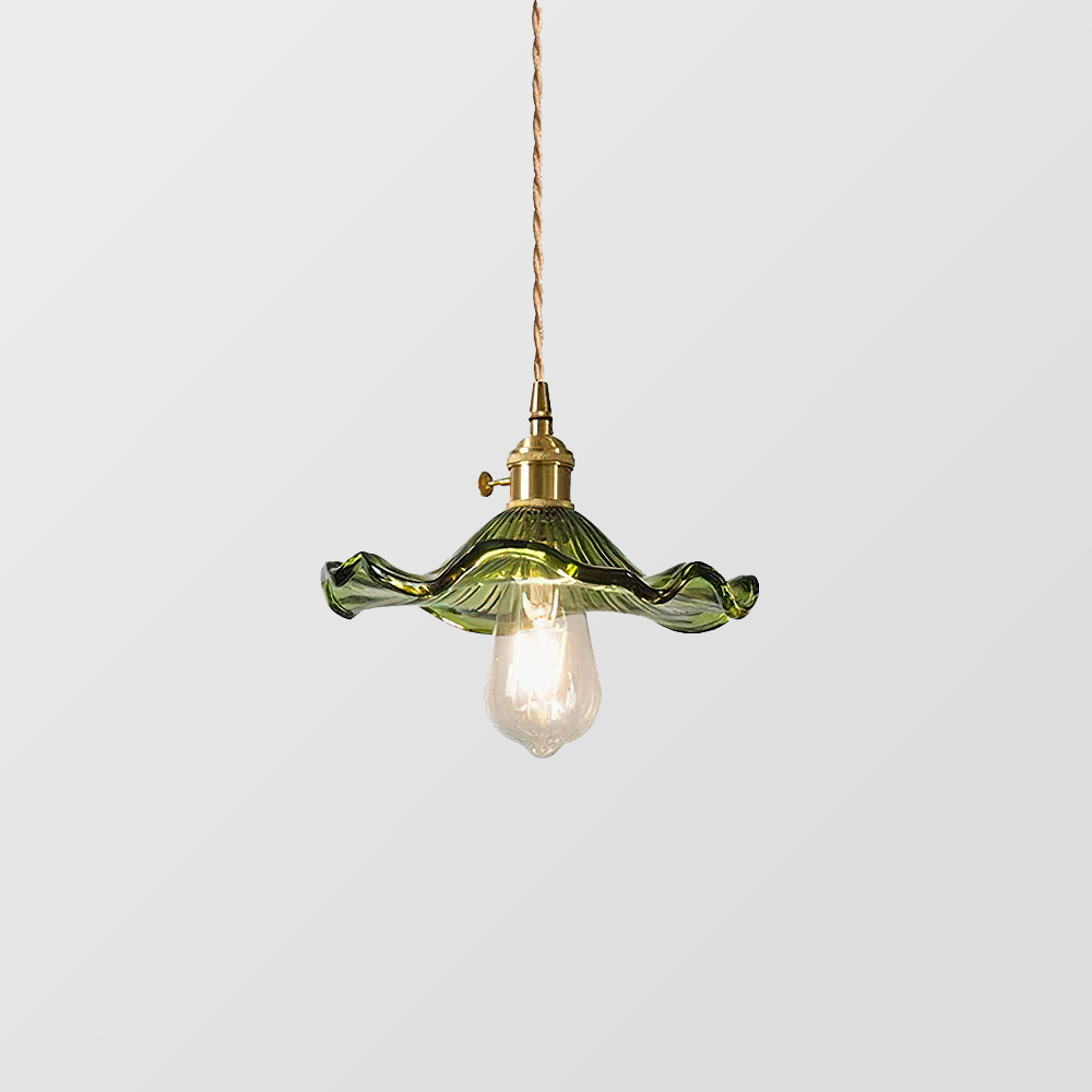 Modern Grass Flower Pendant Light 1-Light