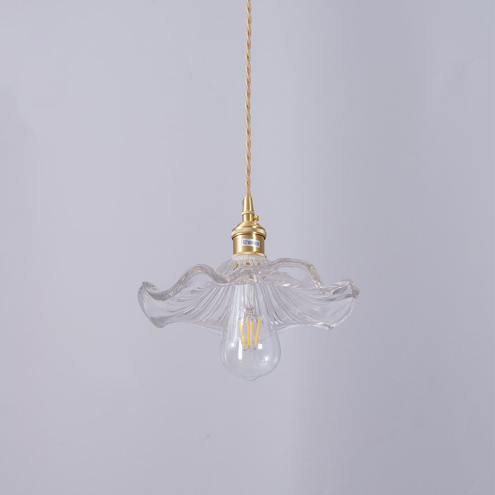 Modern Grass Flower Pendant Light 1-Light