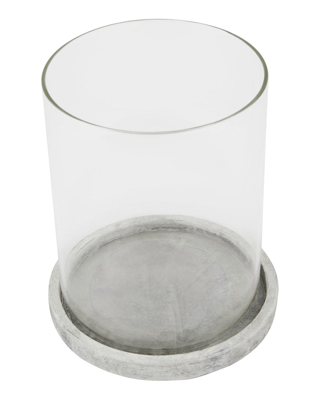 Athena Stone Natural Hurricane Candle Lantern Home Decor