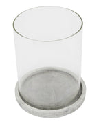 Athena Stone Natural Hurricane Candle Lantern Home Decor
