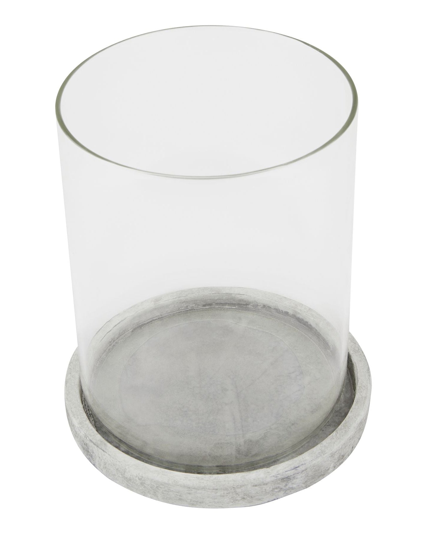 Athena Stone Natural Hurricane Candle Lantern Home Decor