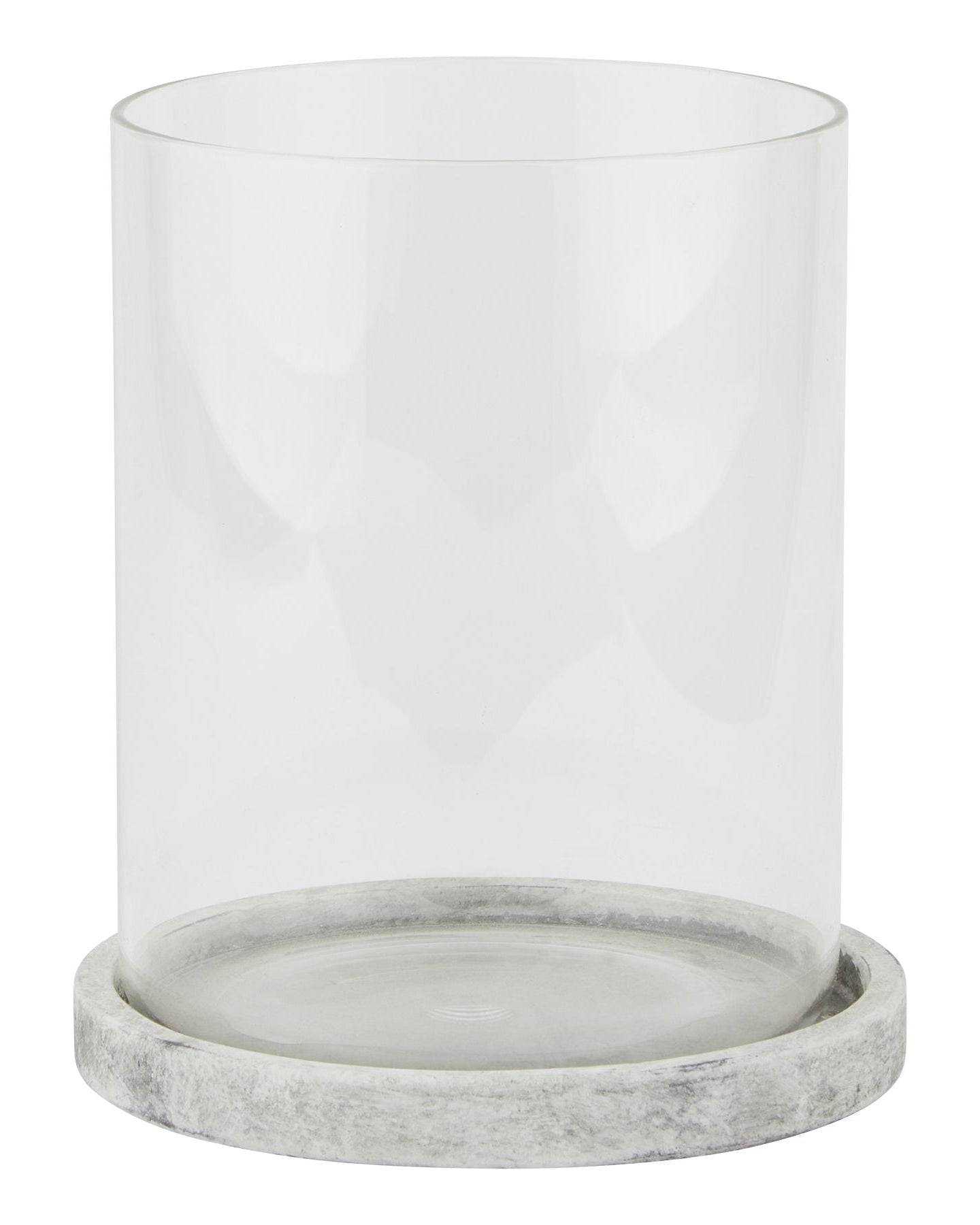 Athena Stone Natural Hurricane Candle Lantern Home Decor