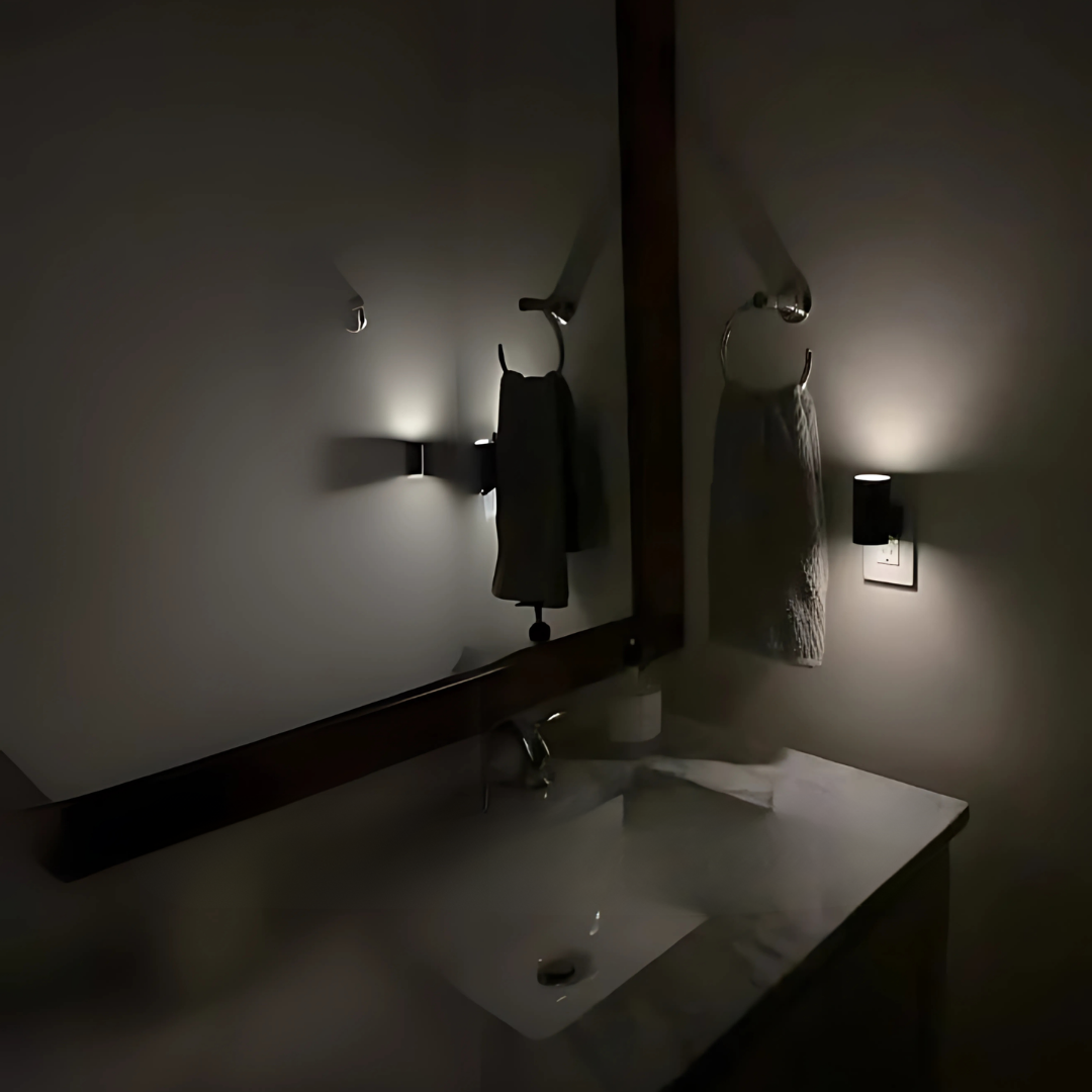 Plug-In Night Light – Dusk to Dawn Dimmable LED Nightlight for Hallway & Bedroom