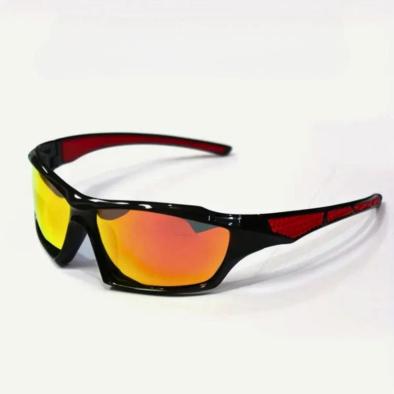 Polarized Sport Sunglasses – Wraparound Mirrored Lens UV400