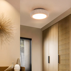 Retro Travertine Wood Ceiling Light 1-Light