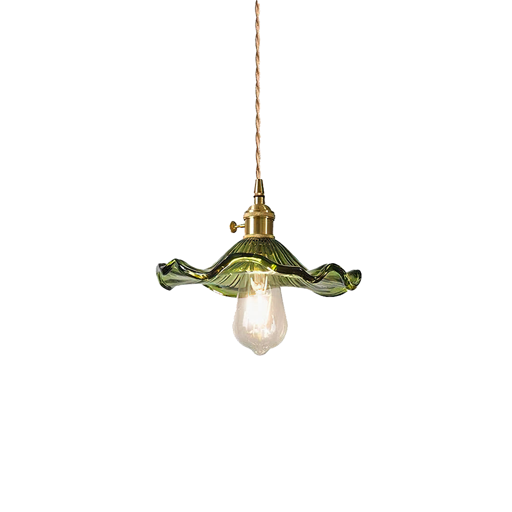 Modern Grass Flower Pendant Light 1-Light