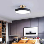 Modern Brass Round LED Ceiling Light 1-Light
