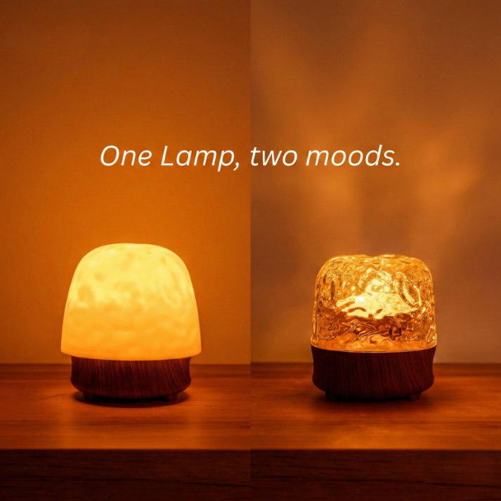 Bluetooth Speaker Lamp – LED Ambient Mood Light | Rechargeable Bedside Table Lamp