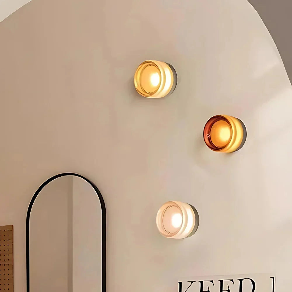 Nordic Acrylic Dimple Wall Sconce LED 1-light