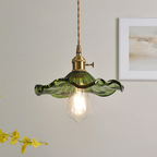 Modern Grass Flower Pendant Light 1-Light