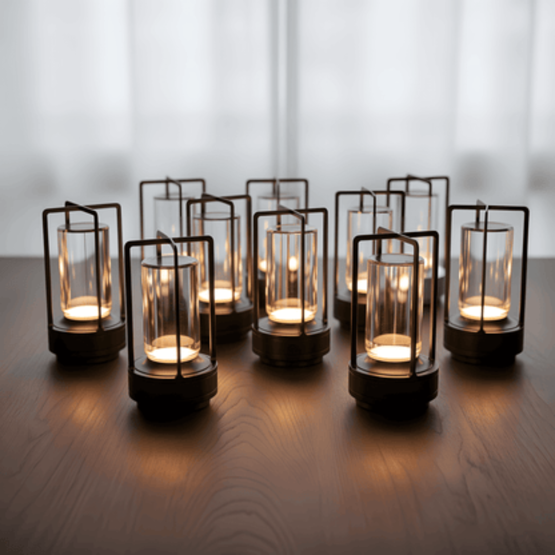 Crystal Gem LED Table Lamp – Wholesale & Event Pricing | Bulk Faceted Glass Night Light