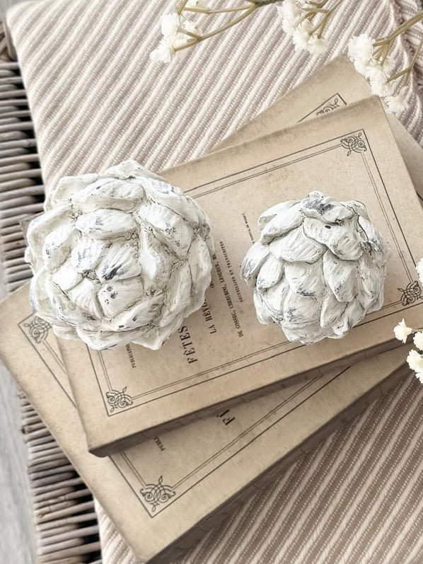 Stone Concrete Decorative Artichoke Sculpture Home Decor Glenbrookhome