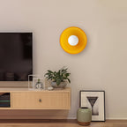 Modern Glass Disc Ceiling and Wall Light LED 1-Light