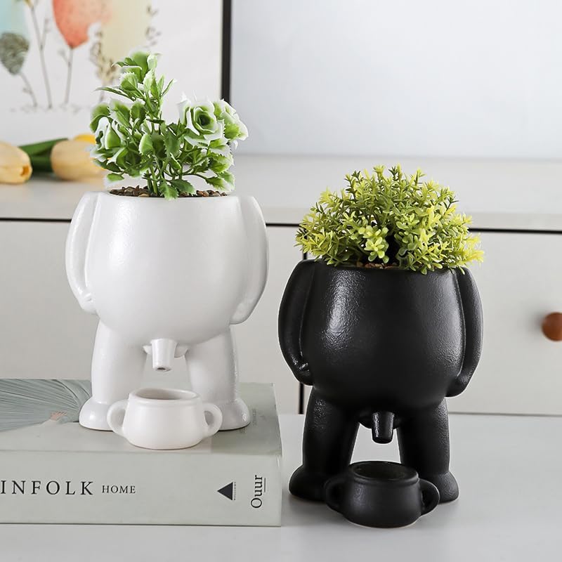 Willy Character Garden Planter Pot Outdoor Decorative Figurine Decor