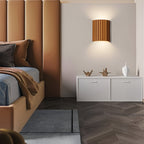 Nordic Resin Striped Wall Sconce LED 1-light