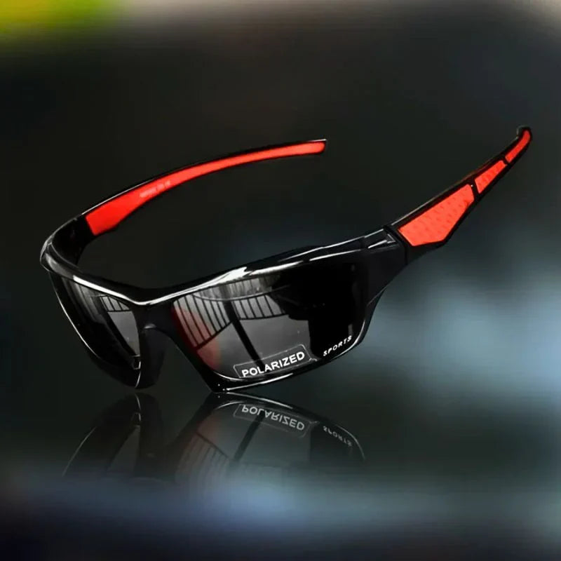 Polarized Sport Sunglasses – Wraparound Mirrored Lens UV400