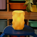 Bubble Ceramic Table Lamp Lemon Aesthetic Boho Modern Home Decor