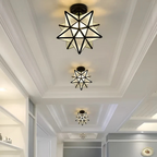 Modern Star-Shaped LED Ceiling Light – 1 Light