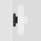 Modern Glass Disc Ceiling and Wall Light LED 1-Light