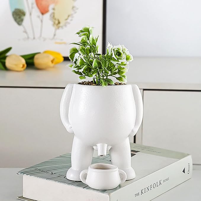 Willy Character Garden Planter Pot Outdoor Decorative Figurine Decor