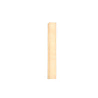 Modern Alabaster Rectangular Outdoor Wall Light LED 1-Light
