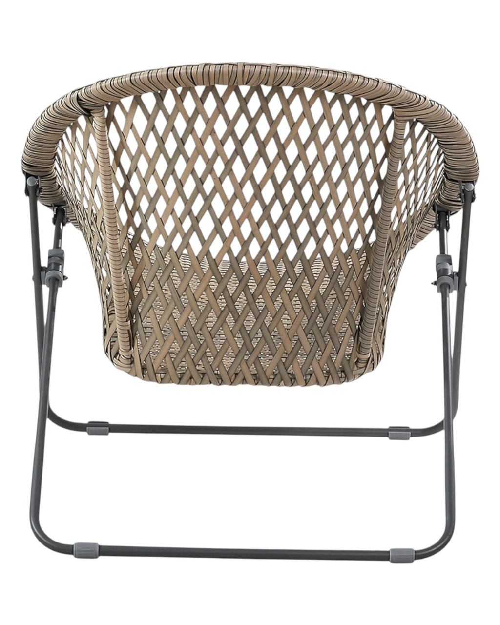 Rattan Snug Garden Furniture Chair Table Set Natural