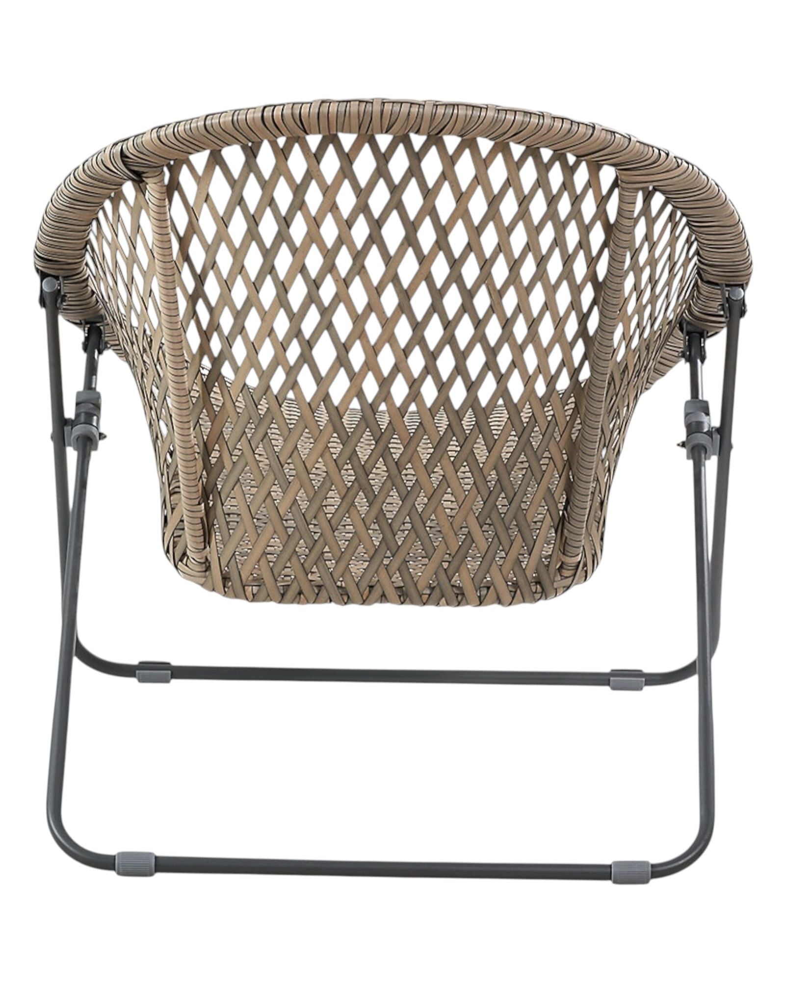 Rattan Snug Garden Furniture Chair Table Set Natural