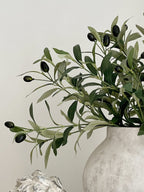 Artificial Standard Olive Stem Faux Botanical Home Decor